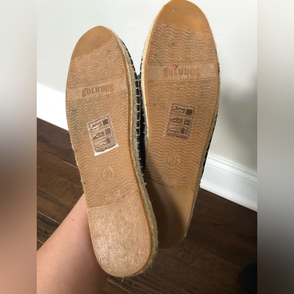 *NEW* Soludos x Anthropologie Women’s 8.5 Kiki Tassel Espadrille Mule - Marigold - Picture 6 of 9